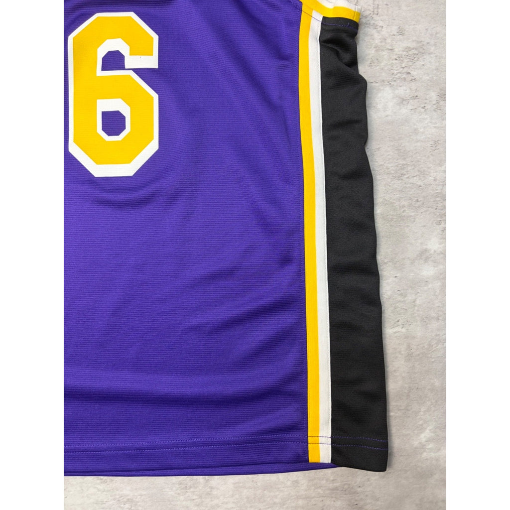 Vintage Lebron James #6 Los Angeles Lakers NBA Basketball Jersey Sz Large YOUTH