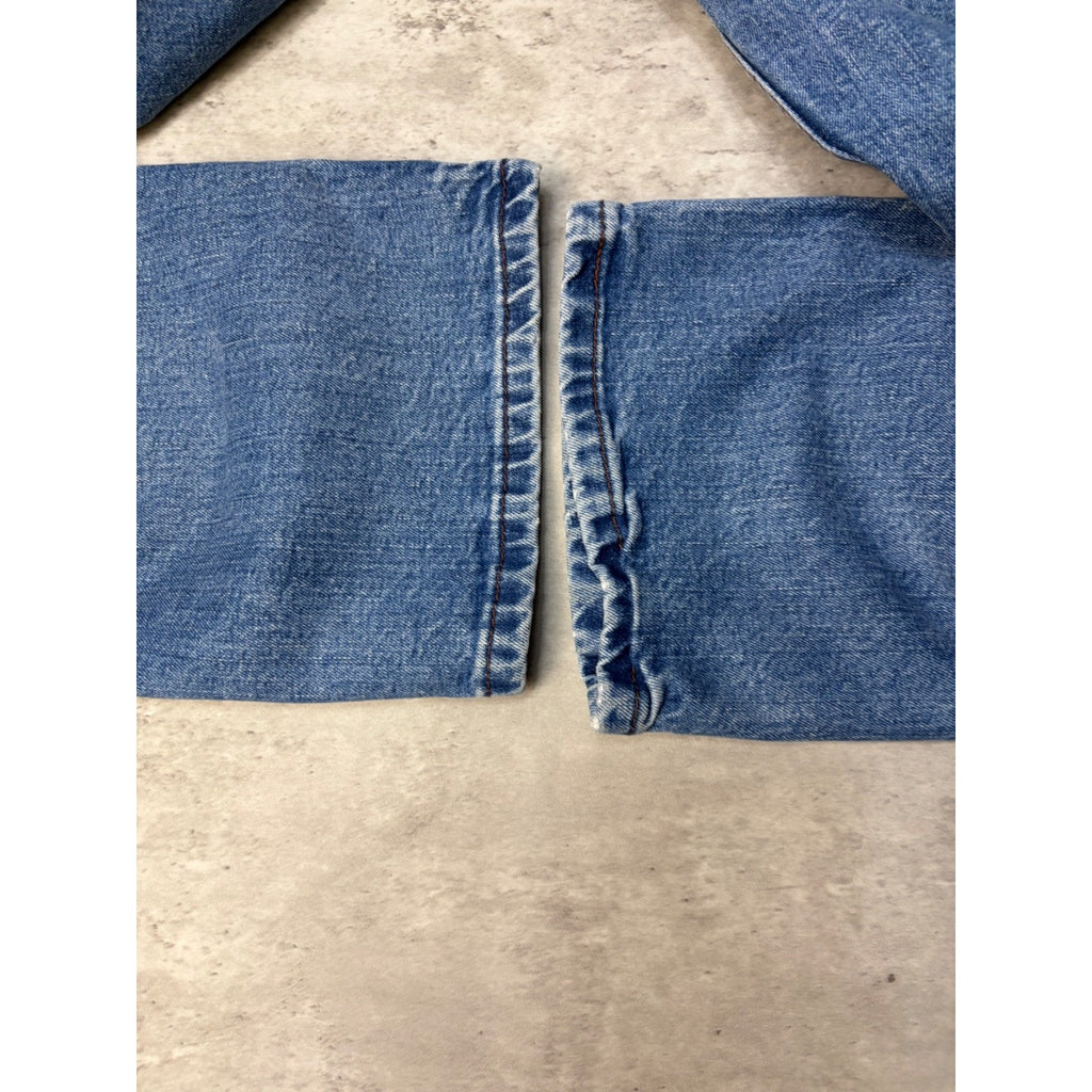 Vintage 90s Harley Davidson Medium Wash Denim Pants Size 33