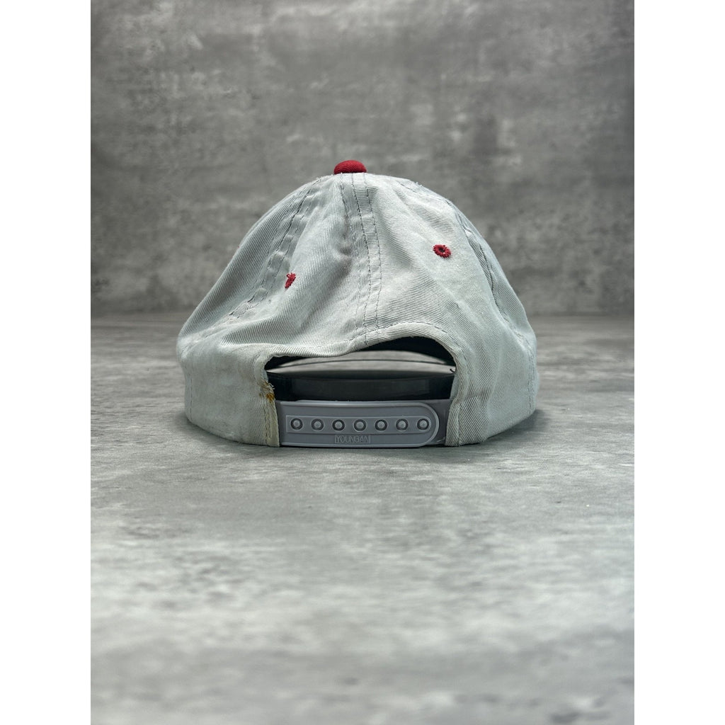 Vintage 90s Ohio State Buckeyes NCAA Embroidered Spellout Snapback Hat OSFA