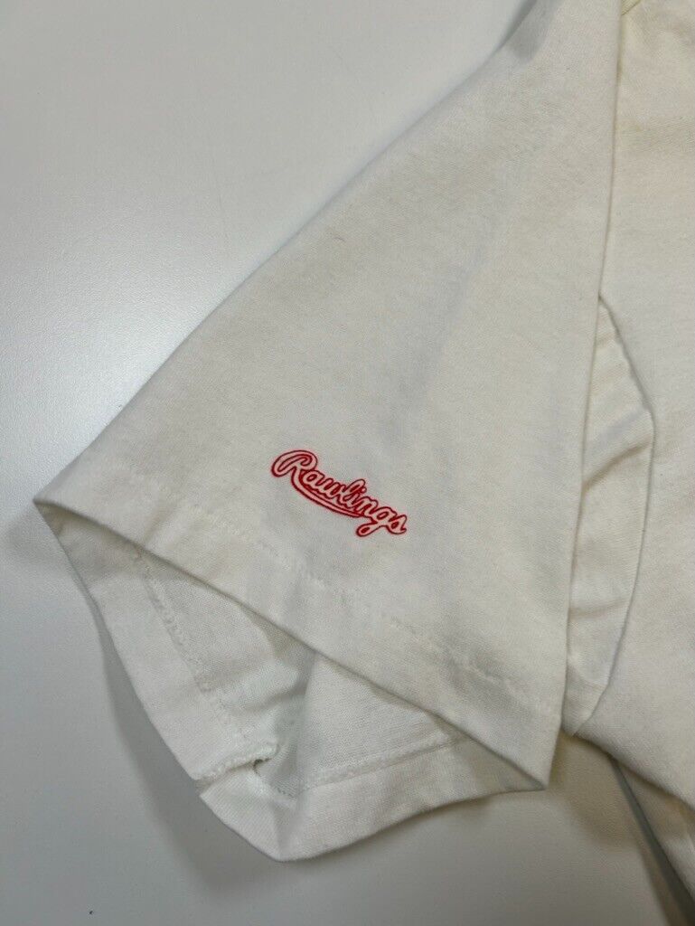 Vintage Oakland Athletics MLB Rawlings Baseball Jersey Size Medium White