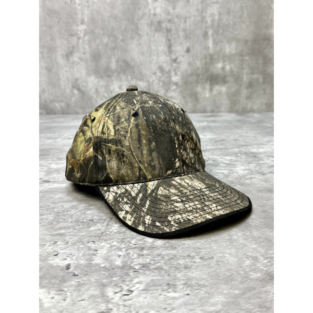 Vintage Blank Camo Hunting Snapback Hat OSFA