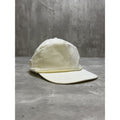 Vintage 80s/90s Blank White Snapback Hat OSFA