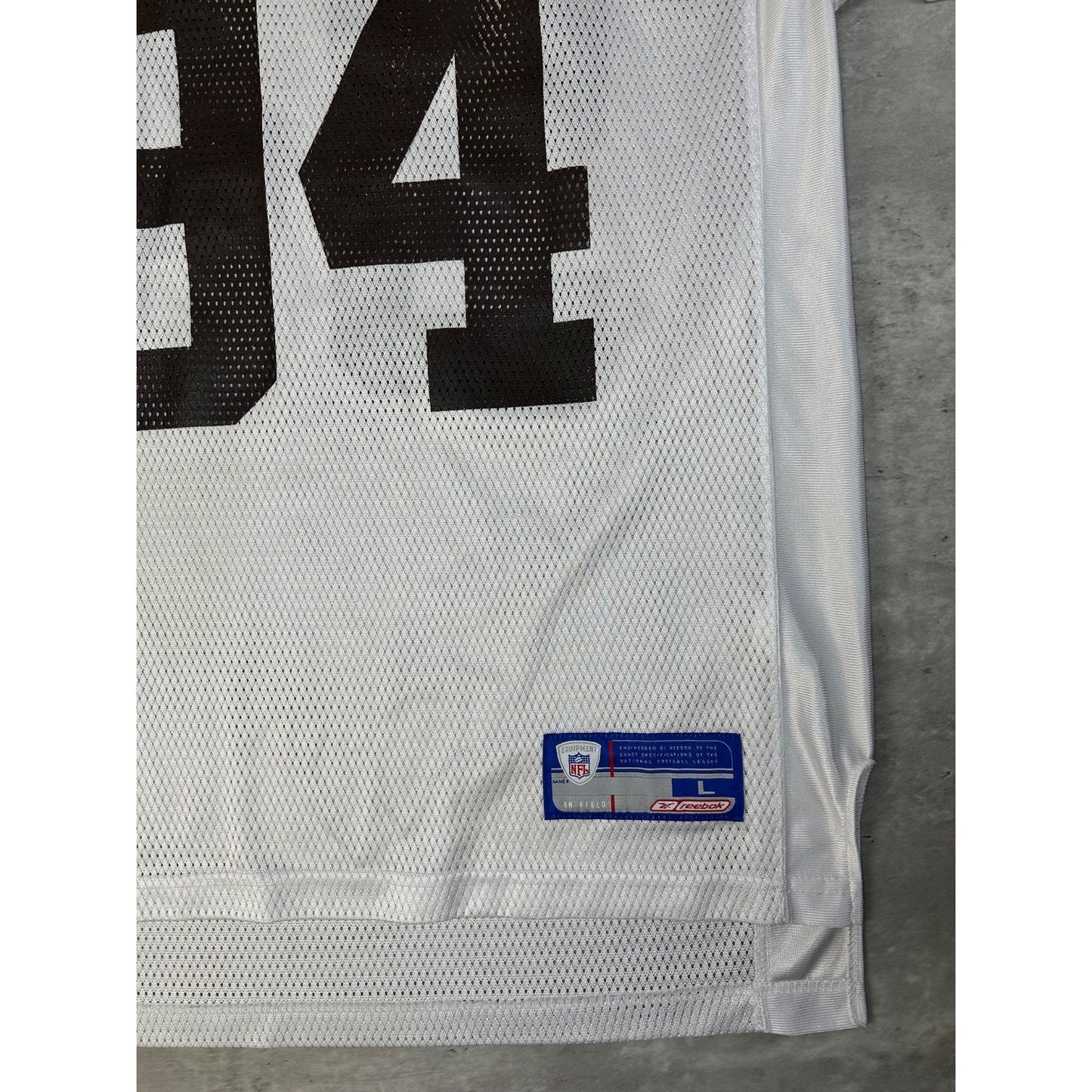 Vintage Gerald Warren #94 Cleveland Browns NFL Reebok Football Jersey Size Large