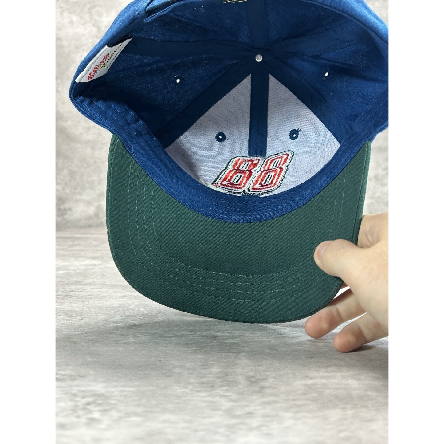 Vintage Dale Earnhardt #88 Embroidered Nascar Racing Strapback Hat OSFA