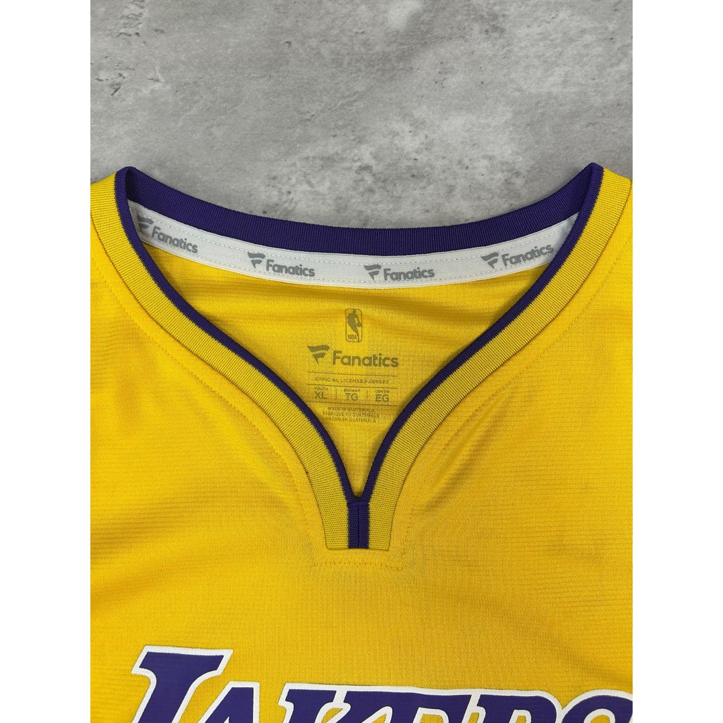 Lebron James #23 Los Angeles Lakers NBA Basketball Jersey Size YOUTH XL
