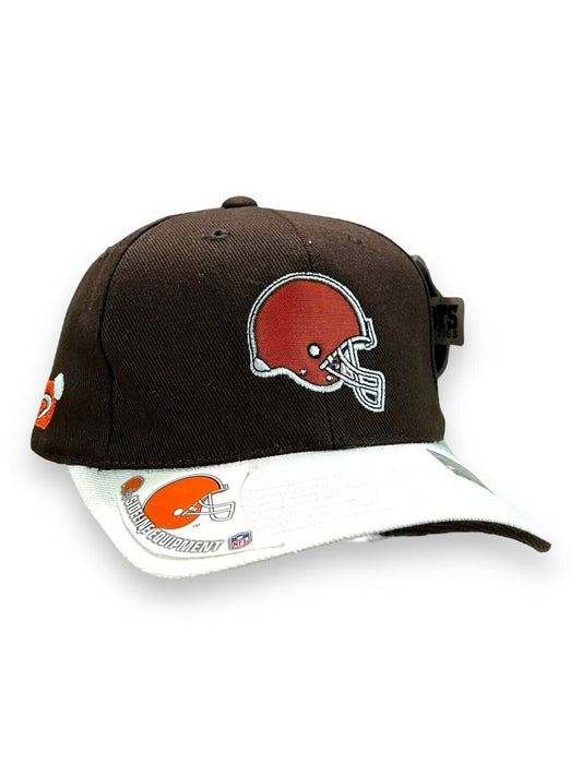 Vintage Cleveland Browns Embroidered Helmet Logo Strapback Hat OSFA