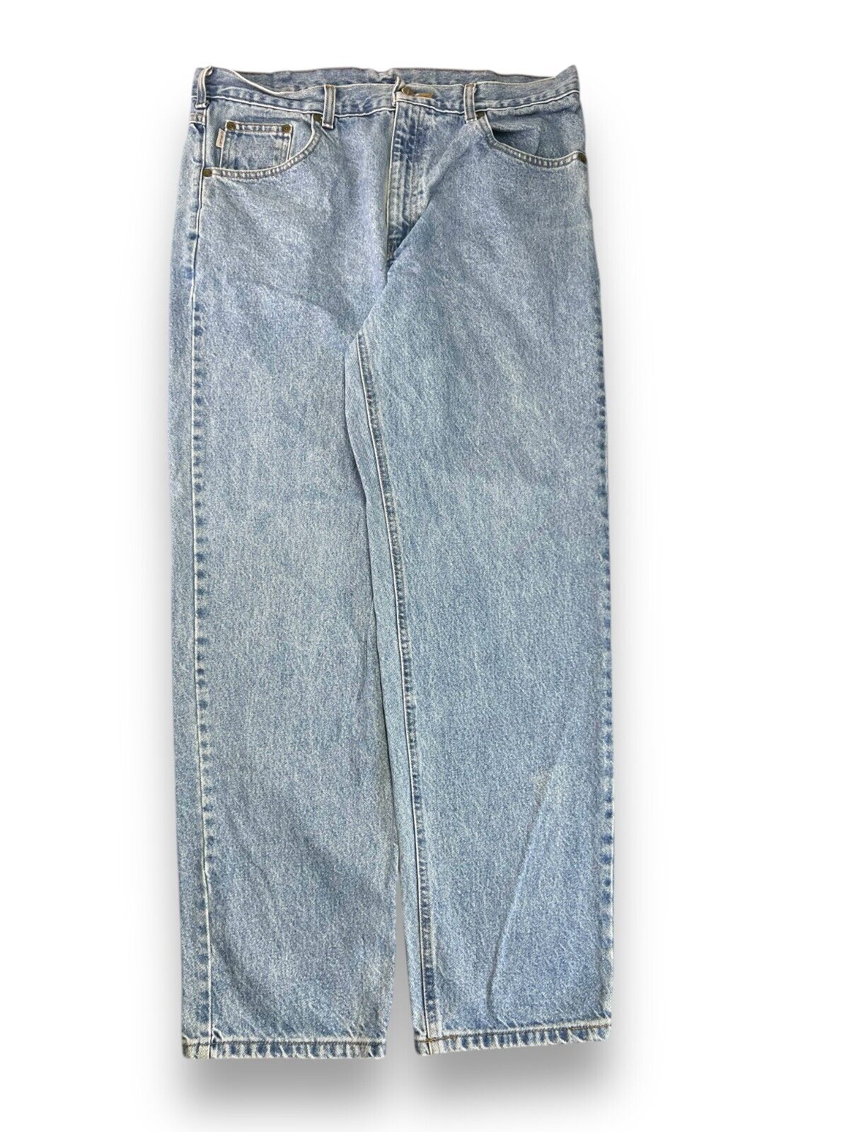 Vintage Carhartt Light Wash Denim Pants Size 37W B17-STW