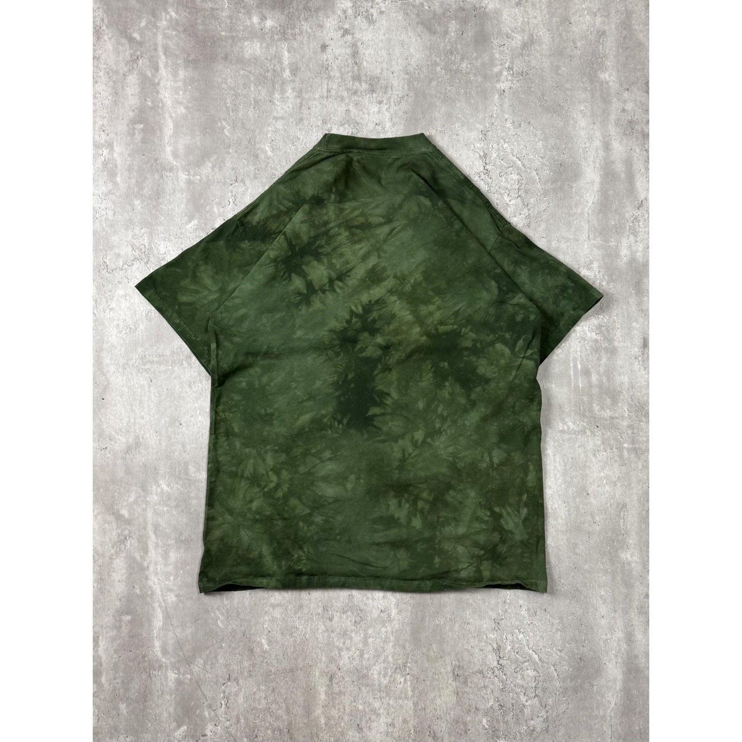 Vintage 2004 Mountain Mystical Landscape Nature Graphic Tye Dye T-Shirt Sz Large