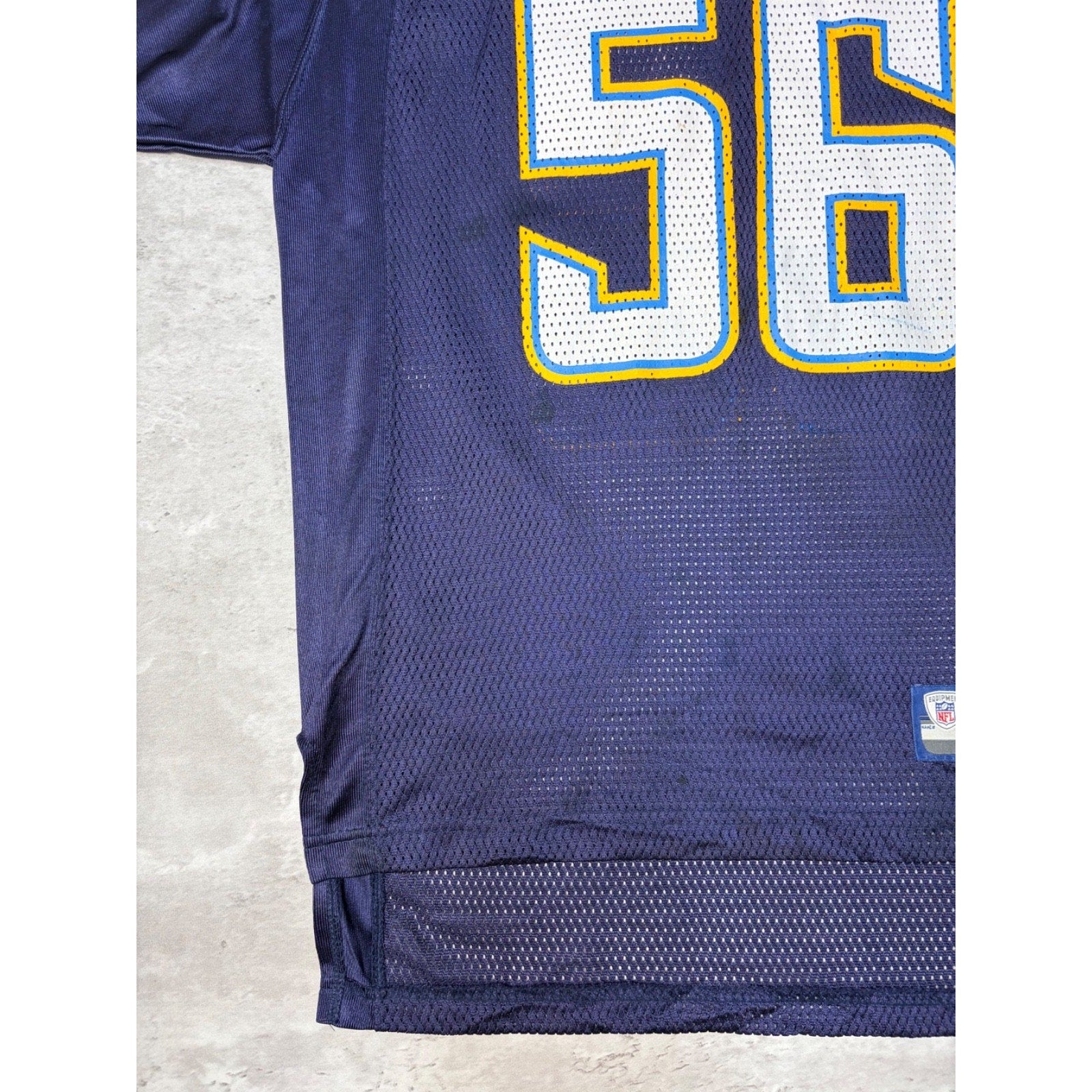 Vintage Shawne Merriman #56 San Diego Chargers NFL Reebok Jersey Sz Large YOUTH