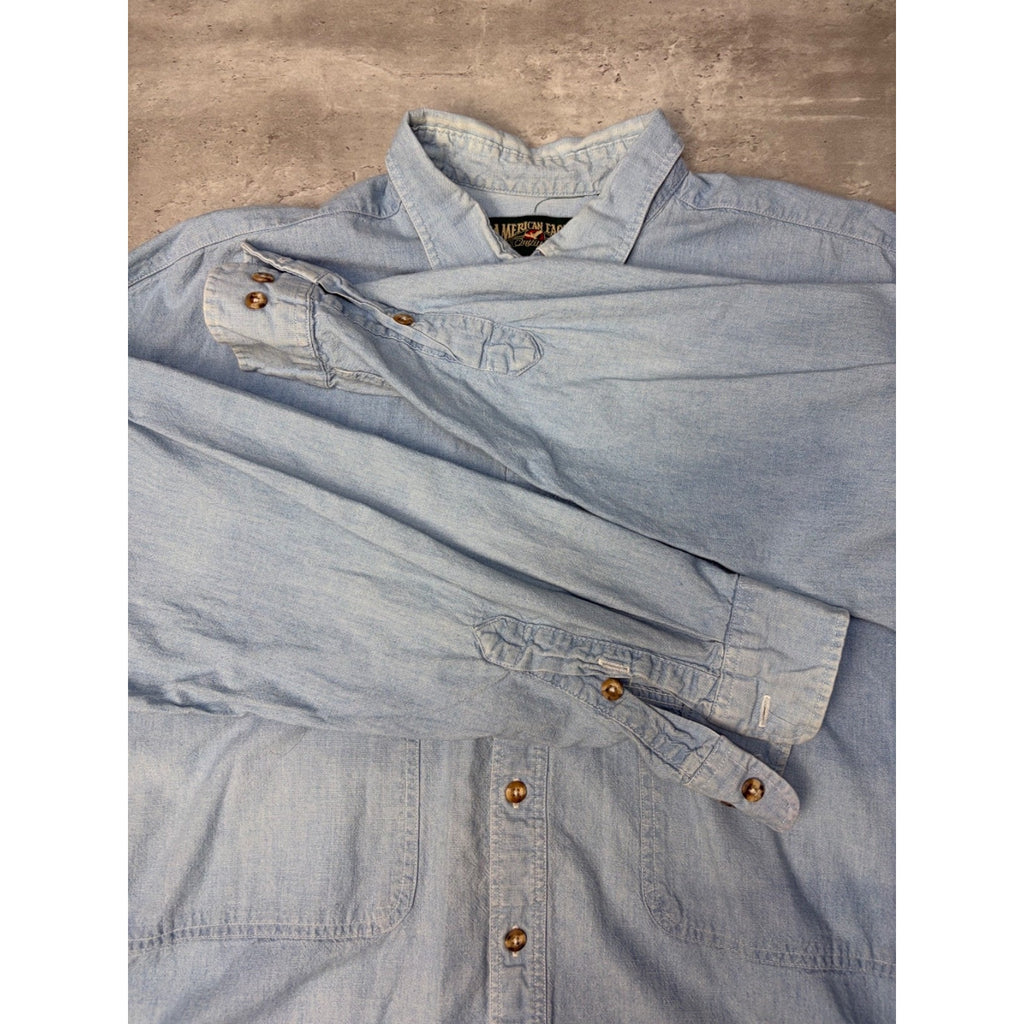 Vintage American Eagle Outfitters Long Sleeve Button Up Shirt Size XL