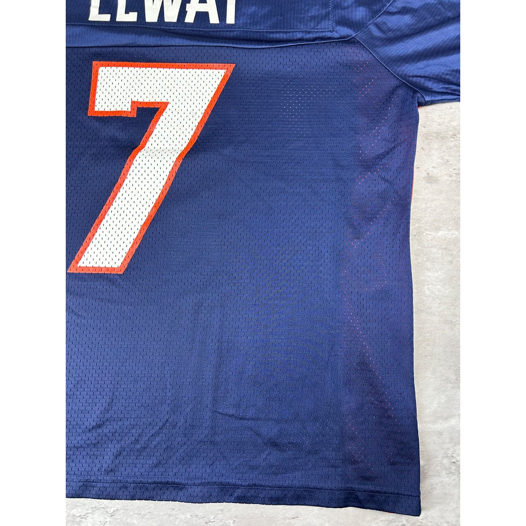 Vintage John Elway #7 Denver Broncos NFL Nike Football Jersey Size Medium