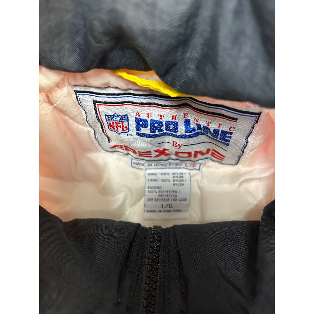 Vintage 90s Kansas City Chiefs NFL Insulated Apex One Point Jacket Size Large