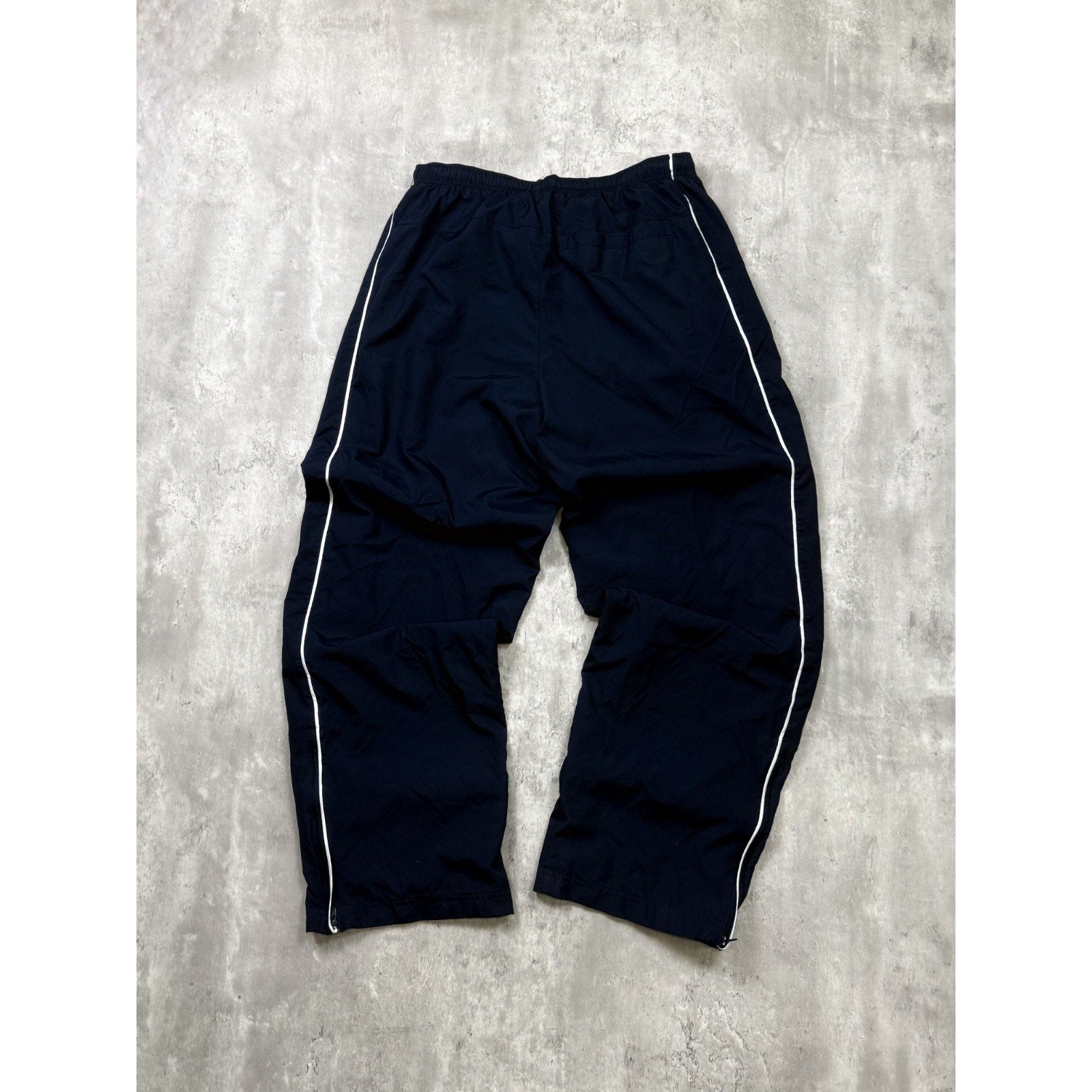 Vintage Nike Embroidered Swoosh Nylon Track Pants Size XL