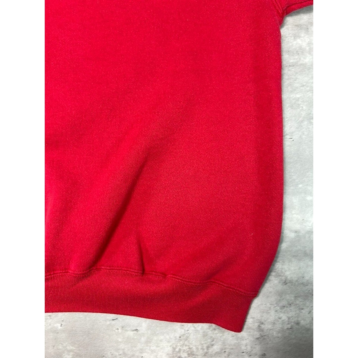 Vintage 1990 San Francisco 49ers NFL Spellout Logo Starter Sweatshirt Size XL