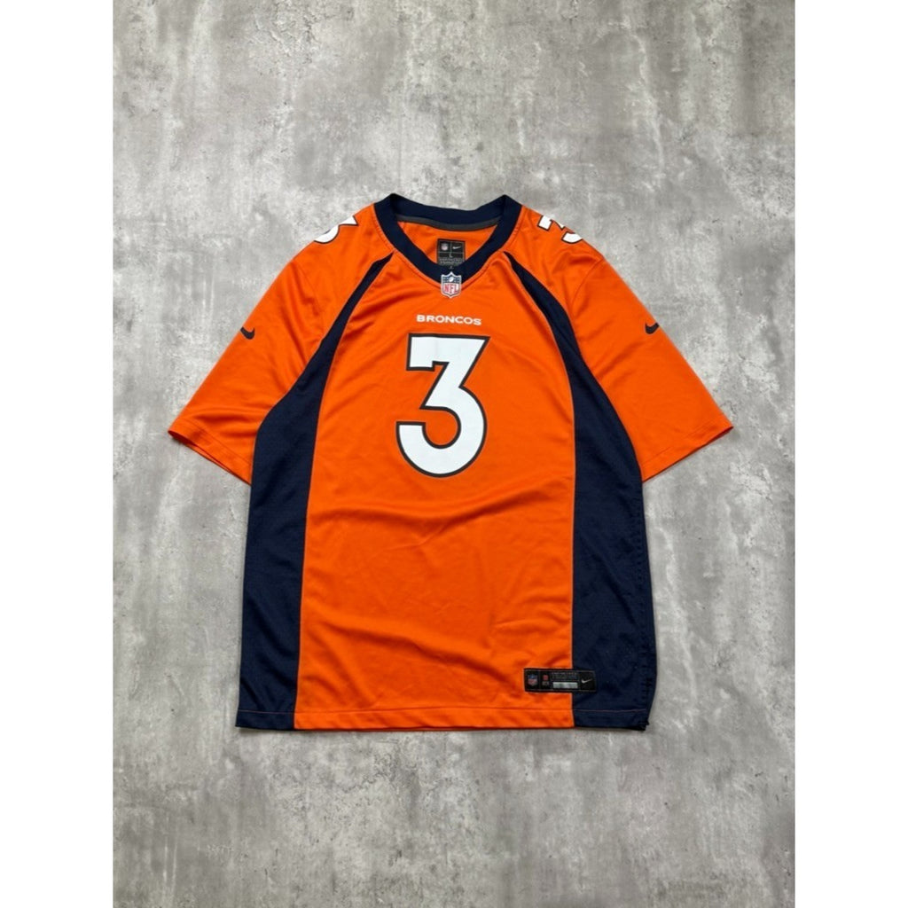 Russell Wilson #3 Denver Broncos NFL Nike Football Jersey Size Large