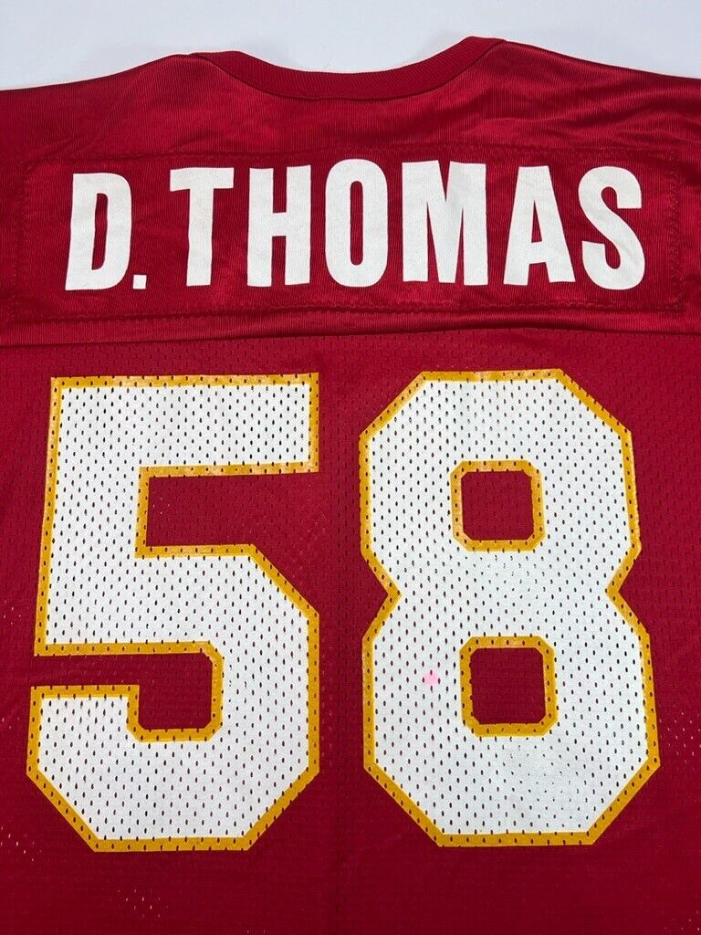 Vintage 90s Derrick Thomas #58 Kansas City Chiefs NFL Champion Jersey Size XL