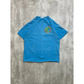 Vintage 90s O'Neill Cartoon Surfer Graphic Blue T-Shirt Size XL