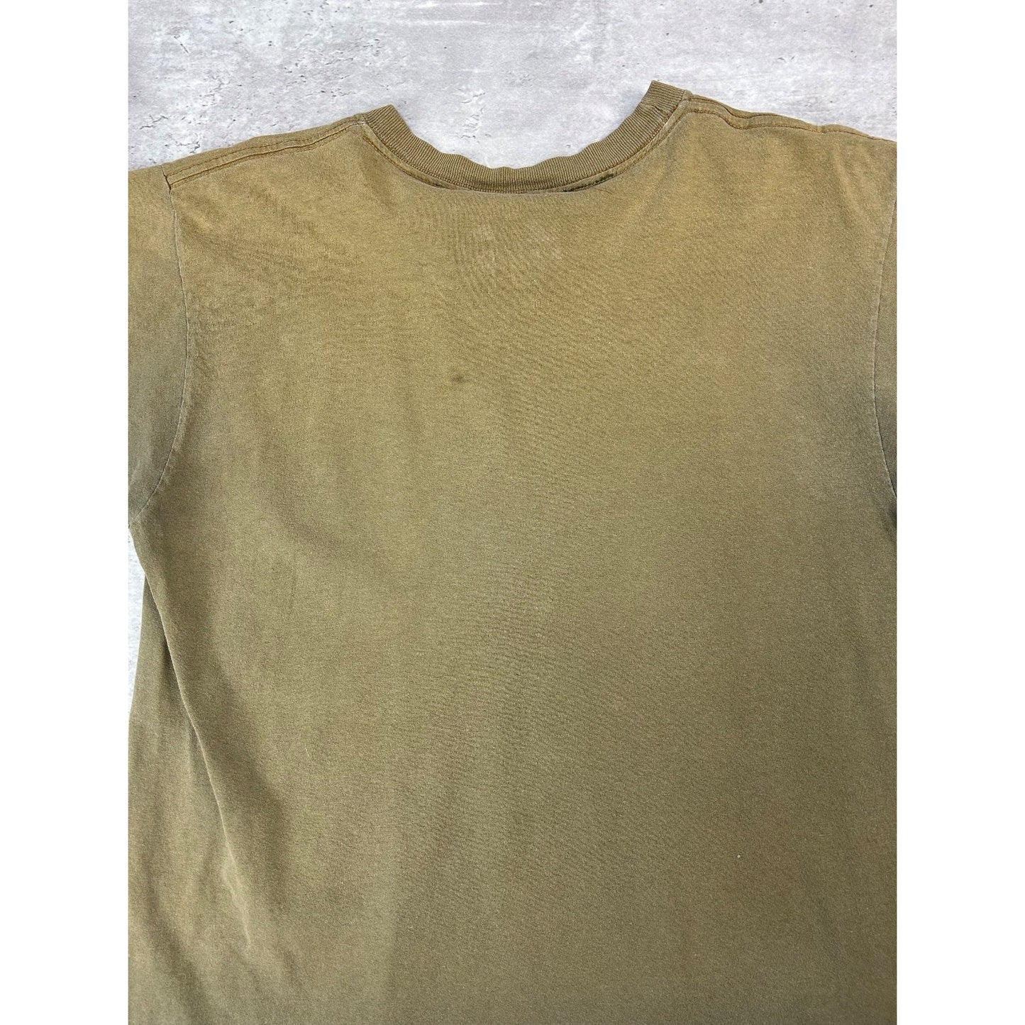 Vintage Jeep Four Wheel Drive Graphic Spellout Car T-Shirt Size Medium Green