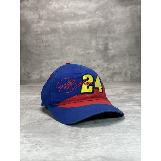Vintage Jeff Gordon #24 Dupont Racing Nascar Embroidered Snapback Hat OSFA