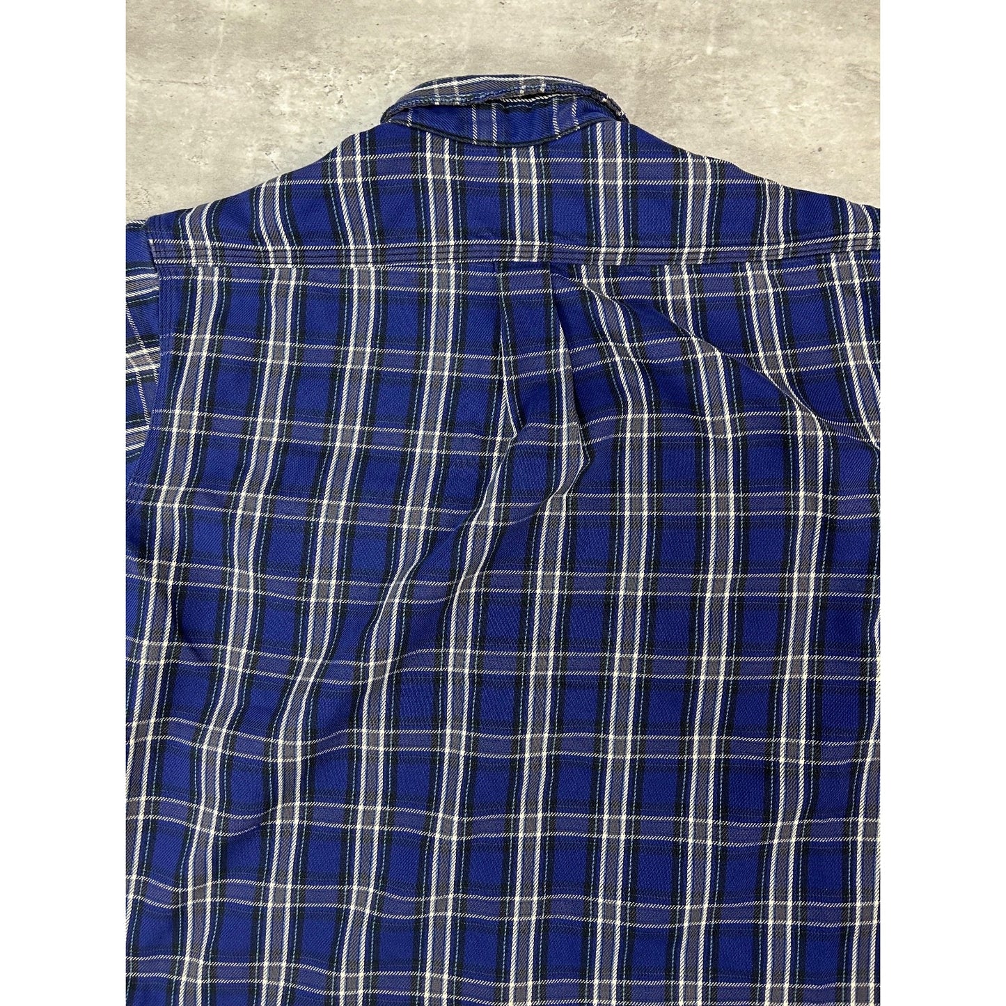 Vintage Carhartt Plaid Double Pocket Workwear Long Sleeve Button Up Shirt Large