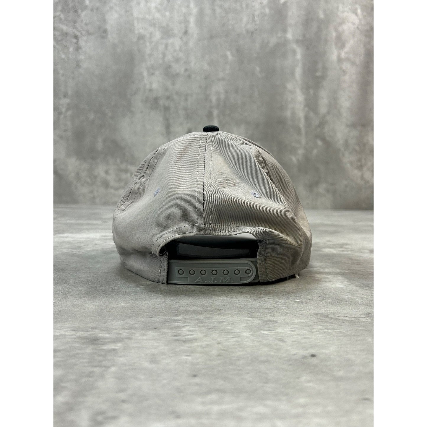 Vintage 90s Camp Fire Island Lodge Embroidered Spellout Snapback Hat OSFA