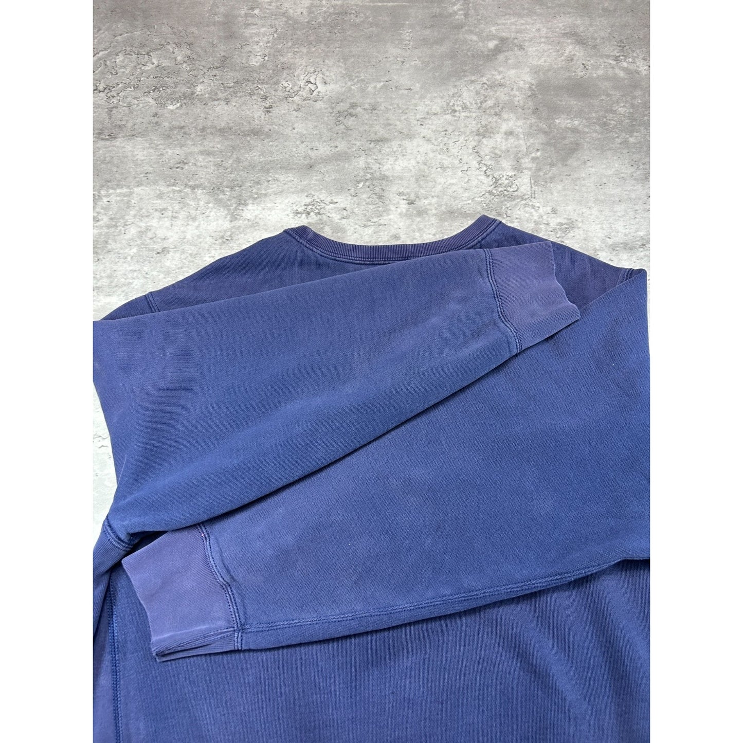 Vintage 90s Polo Ralph Lauren Embroidered Pony Pullover Sweatshirt Size XL Blue