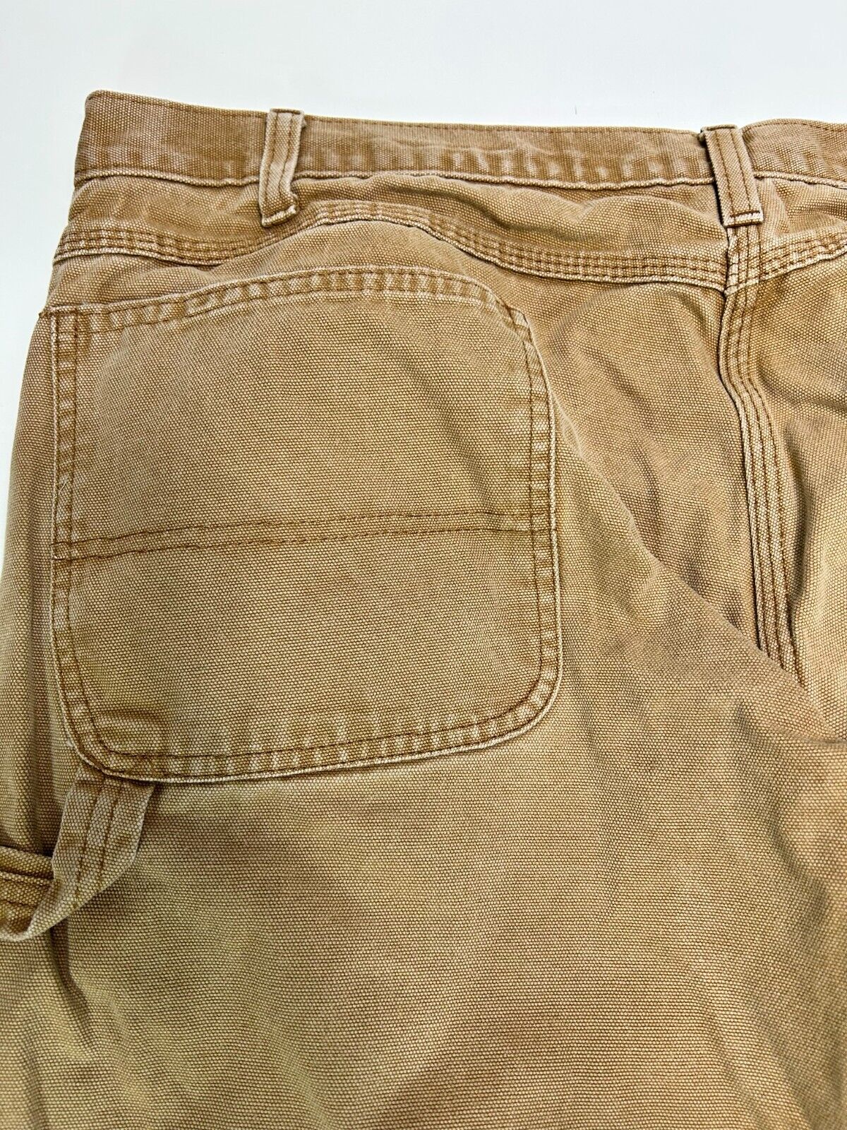 Vintage Dickies Canvas Work Wear Carpenter Pants Size 40W Beige