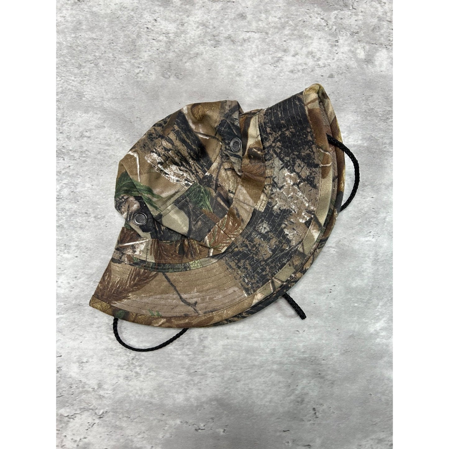 Vintage Gander Mountain Tree Camo Hunting Bucket Hat OSFA