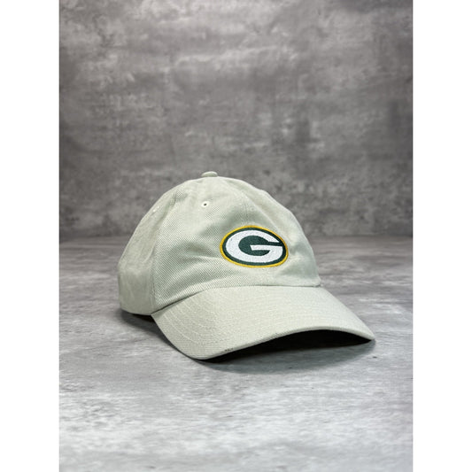 Vintage Green Bay Packers NFL Embroidered Logo Football Strapback Hat OSFA