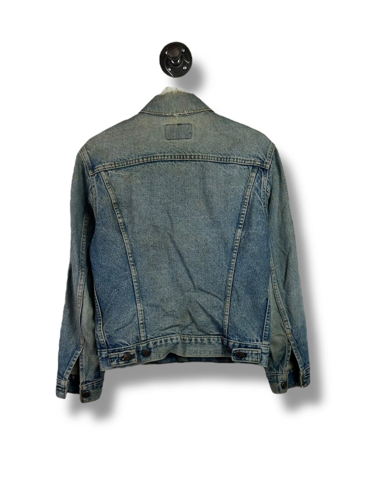 Vintage 90s Levis Type 3 Medium Wash Denim Trucker Jacket Size Small