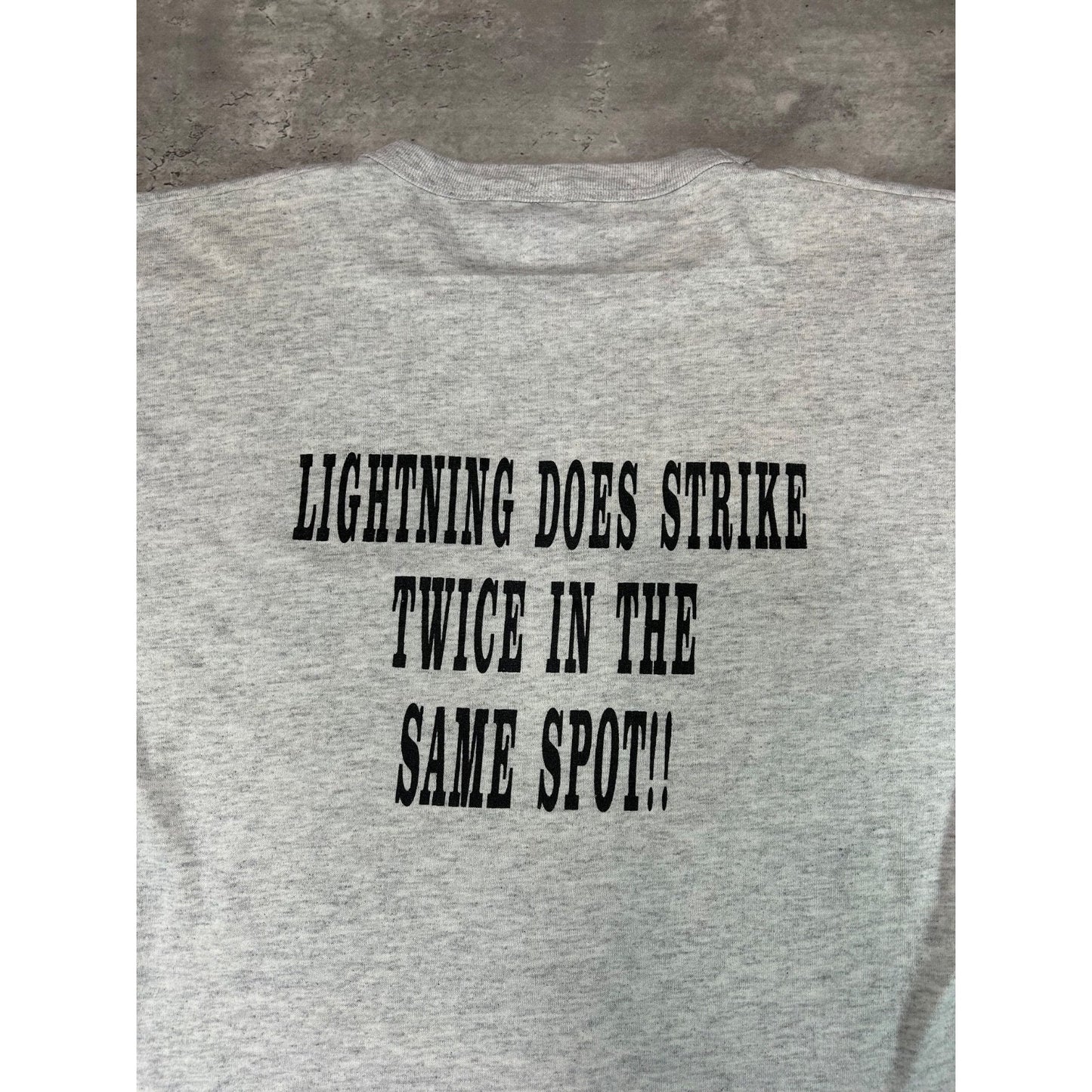 Vintage 1992 Central Michigan NCAA Back To Back Champs Football T-Shirt Size XL