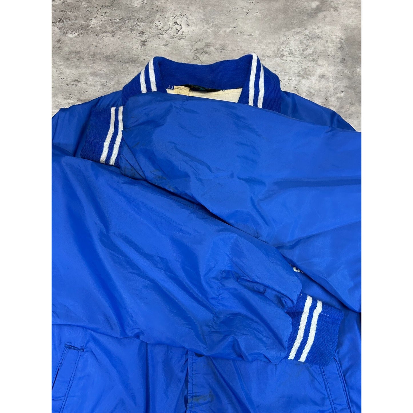Vintage 1960s/1970s Champion Running Man Nylon Coaches Jacket Size Large
