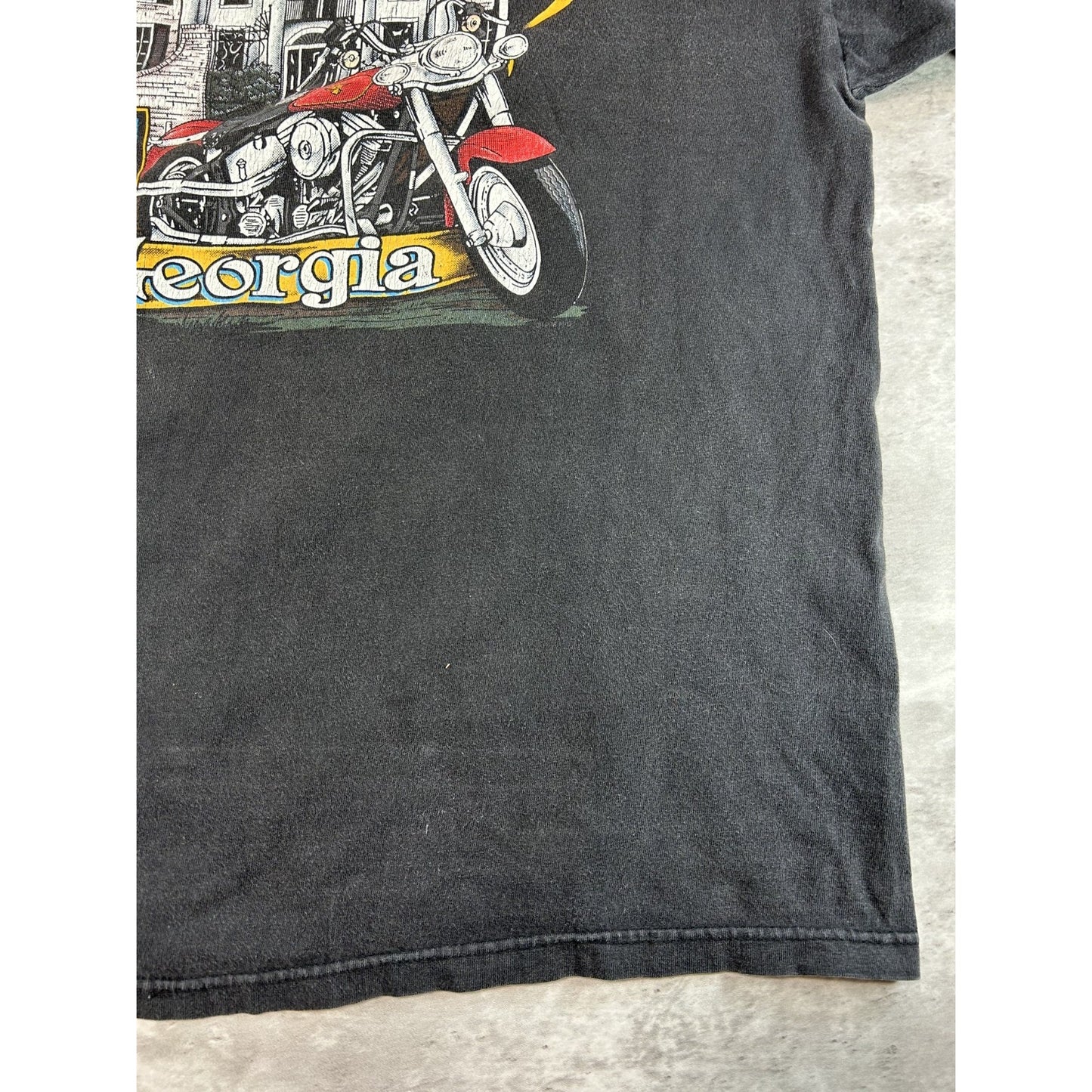 Vintage 2001 Harley Daivdson Live To Ride Spellout Graphic T-Shirt Size XL