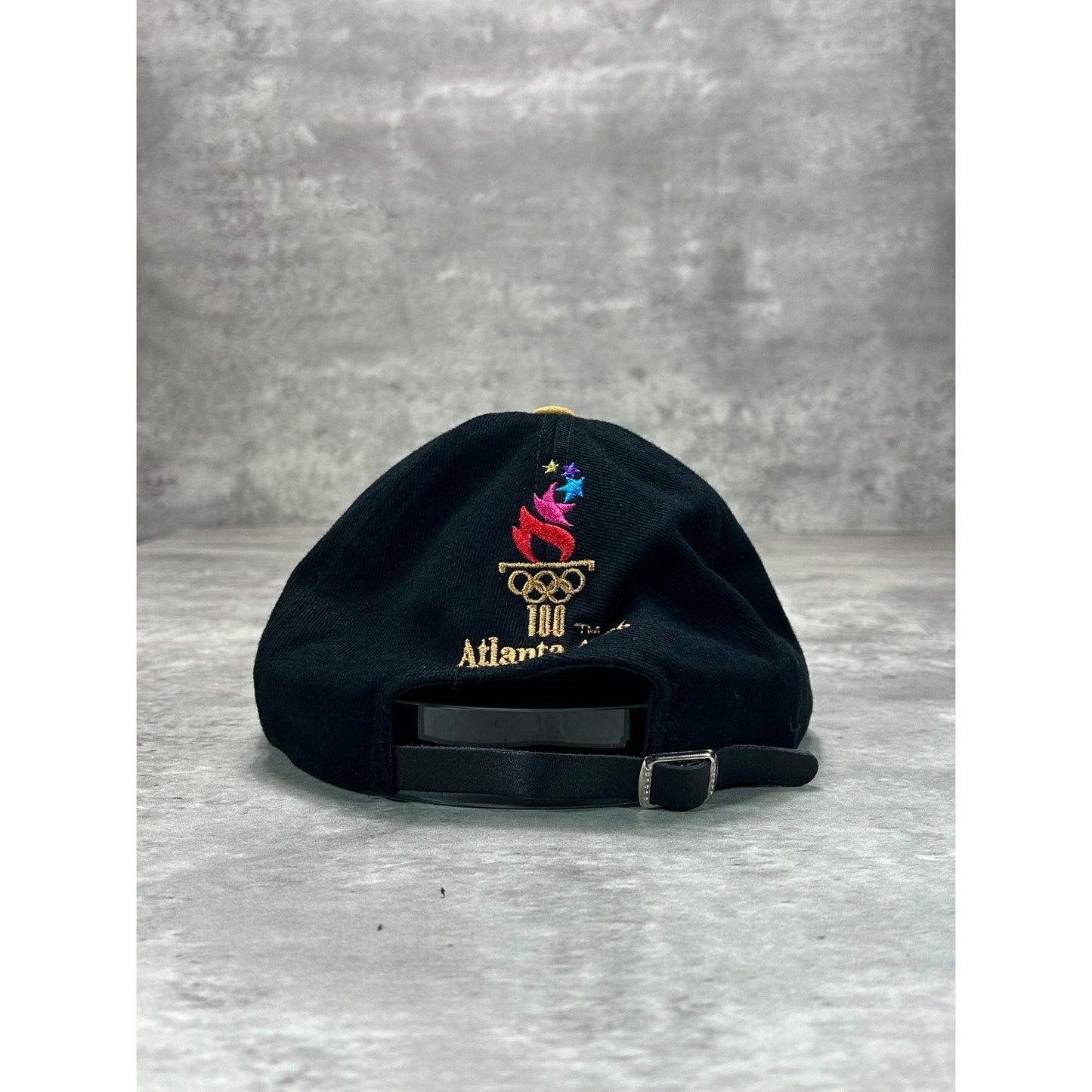 Vintage 1996 Atlanta Olympic Games Embroidered Logo Strapback Hat OSFA