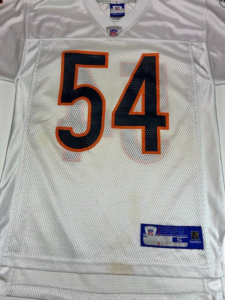 Brian Urlacher #54 Chicago Bears Reebok On Field Football NFL Jersey Size Small