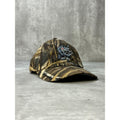 Vintage Gorilla Nuts Embroidered Logo Hunting Camo Strapback Hat OSFA
