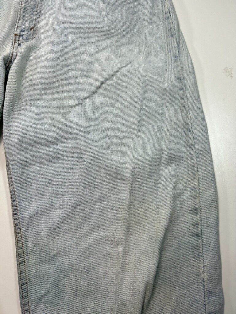 Vintage Levis 550 Red Tab XX Light Wash Denim Pants Size 34