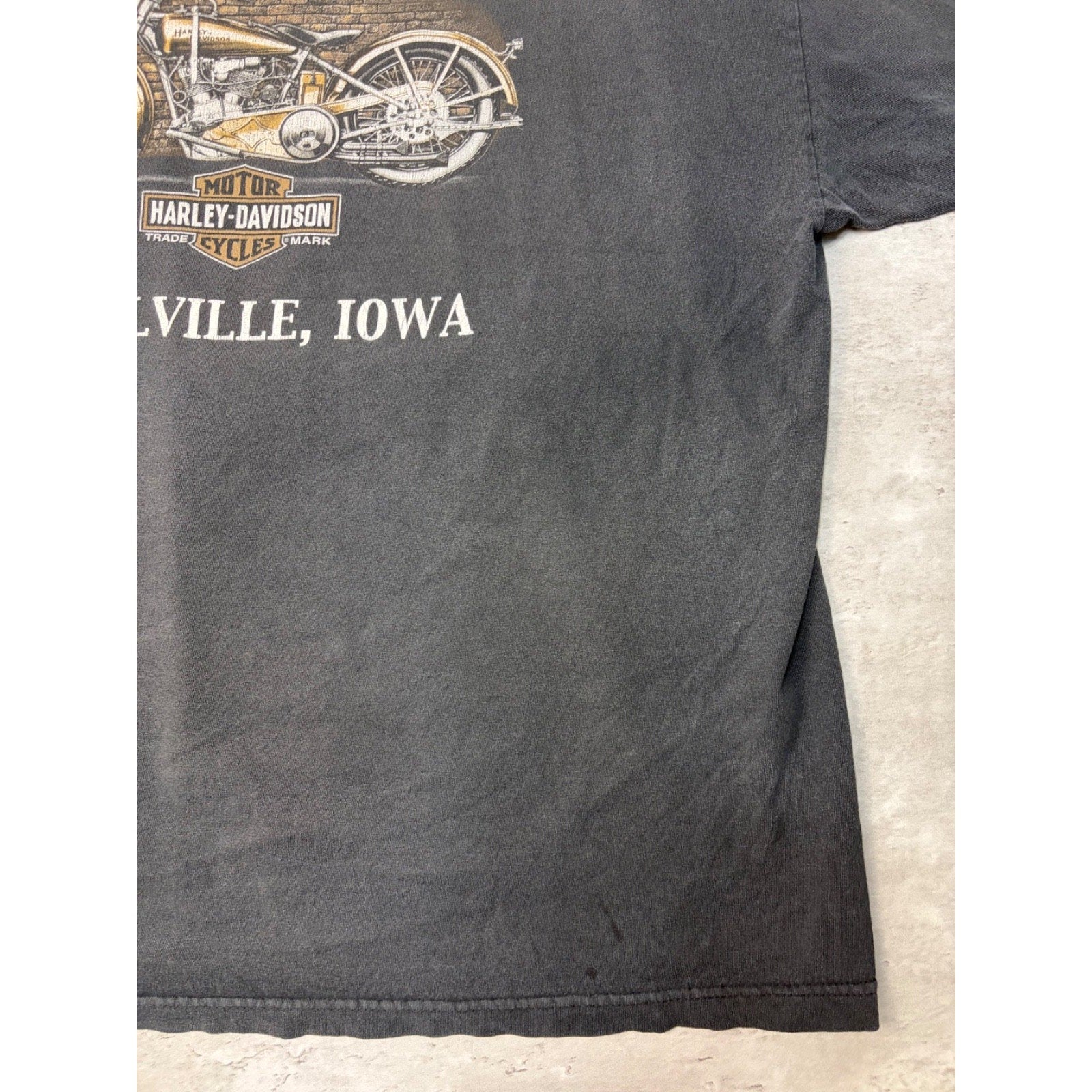 Harley Davidson American Legend Skull Graphic T-Shirt Size 2XL