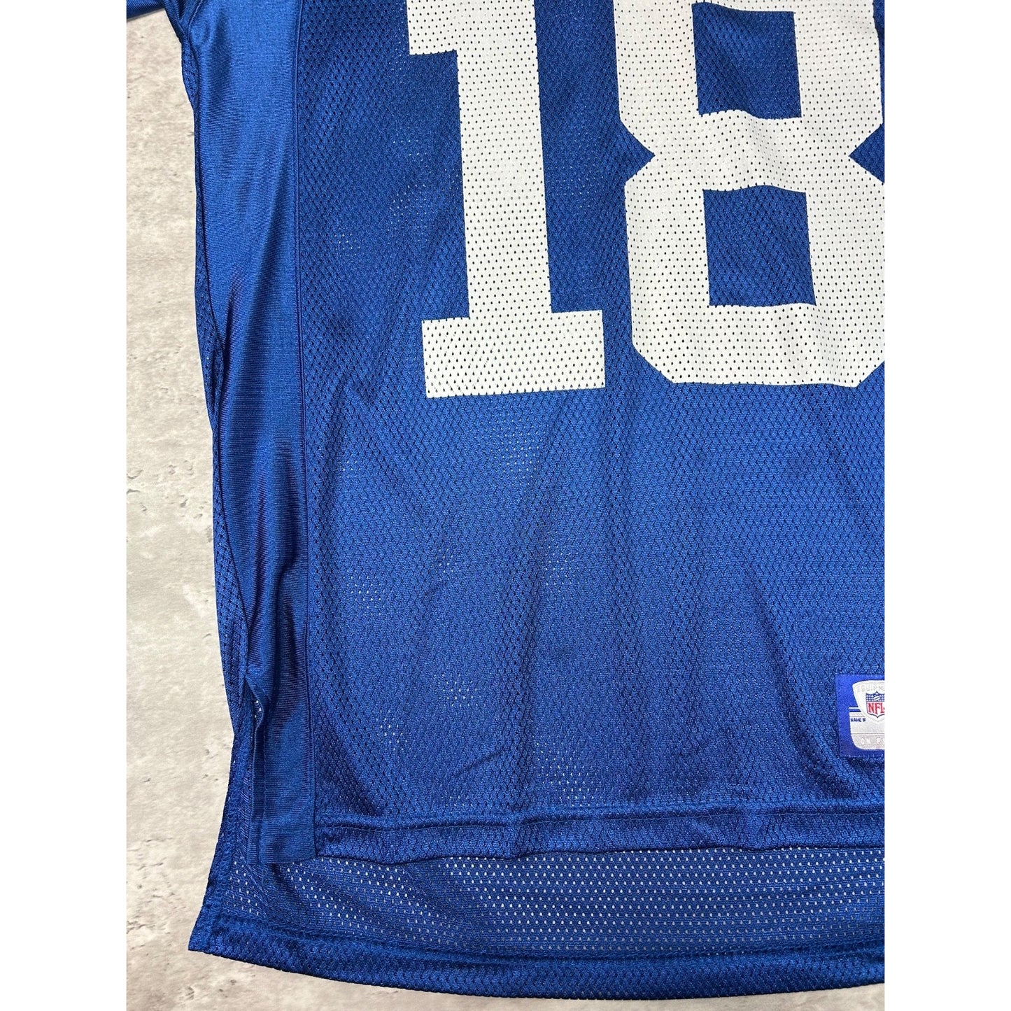 Vintage Peyton Manning #18 Indianapolis Colts NFL Reebok Football Jersey Medium