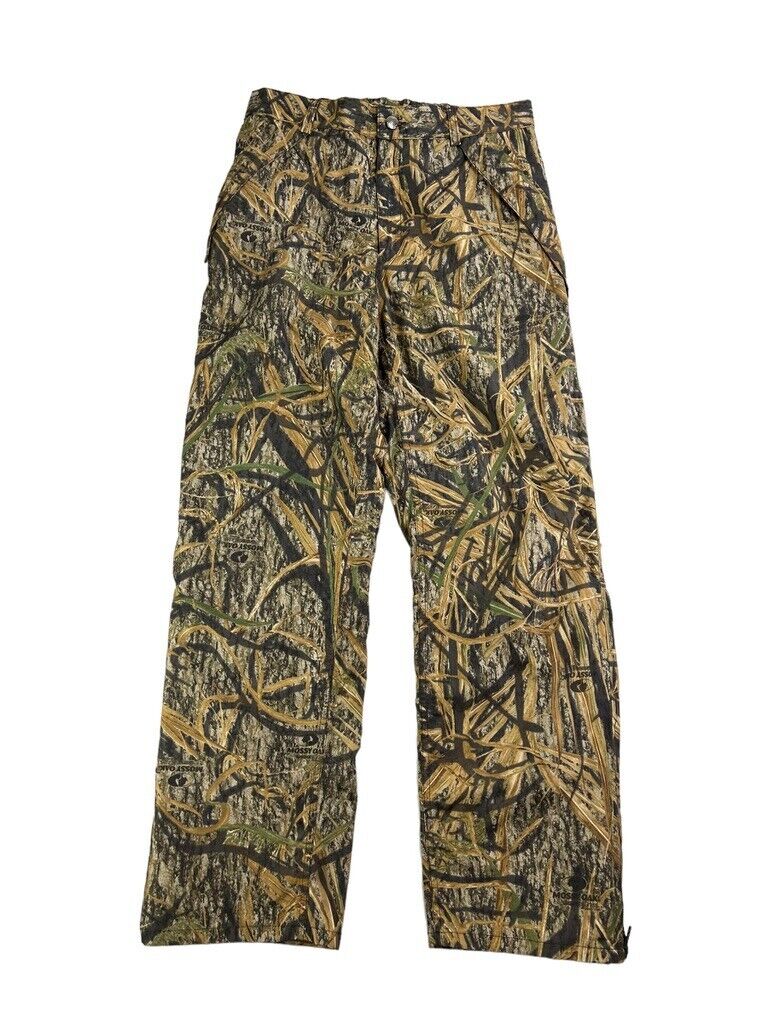 Vintage 90s Herters Mossy Oak Shadow Grass Nylon Hunting Camo Pants Size Medium