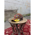 Vintage M&M Racing Embroidered Mascot Graphic Spellout Strapback Hat OSFA