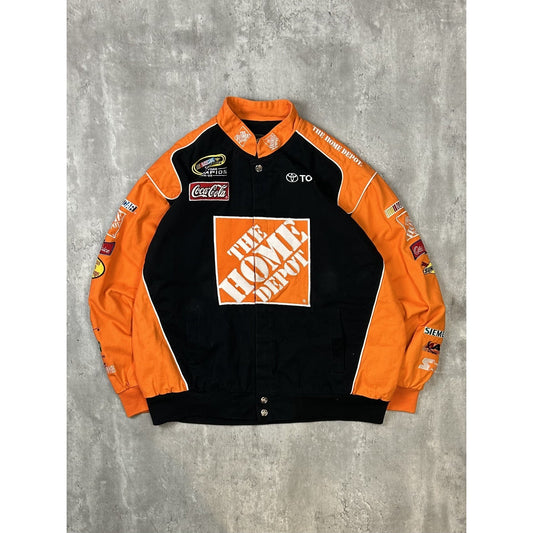 Vintage Tony Stewart #20 Home Depot Nascar Racing Jacket Size 2XL