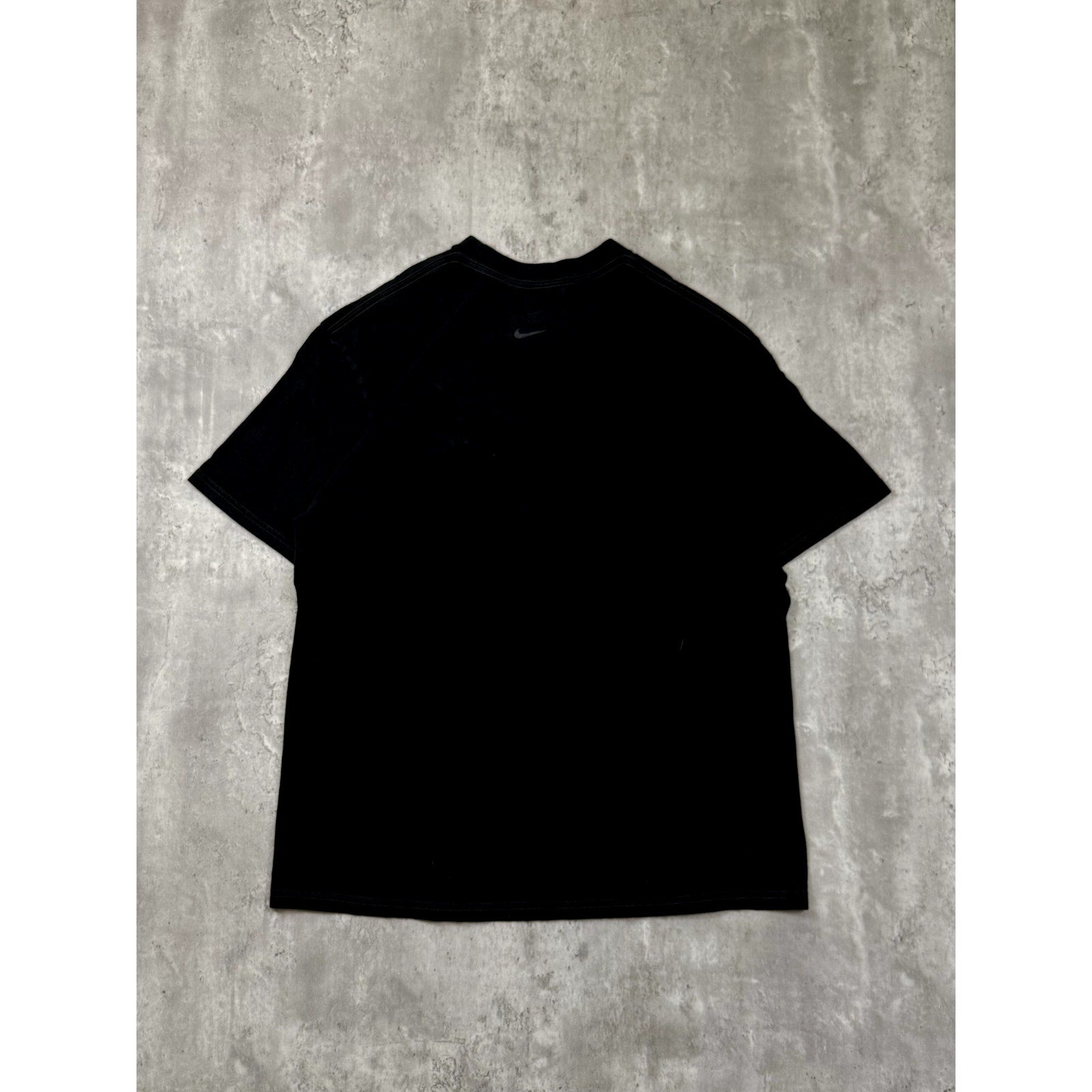 Vintage Y2K Nike Shox Spellout Logo Black Graphic T-Shirt Size XL