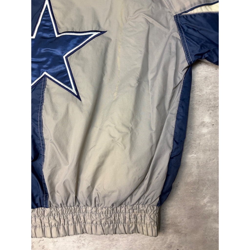 Vintage Dallas Cowboys NFL Pro PlayerEmbroidered Logo Jacket Size XL