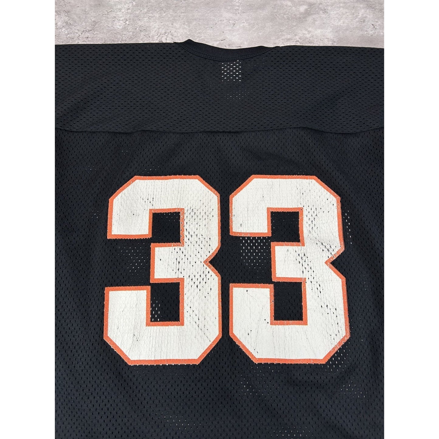 Vintage 90s David Fulcher #33 Cincinnati Bengals NFL Logo 7 Jersey Size XL