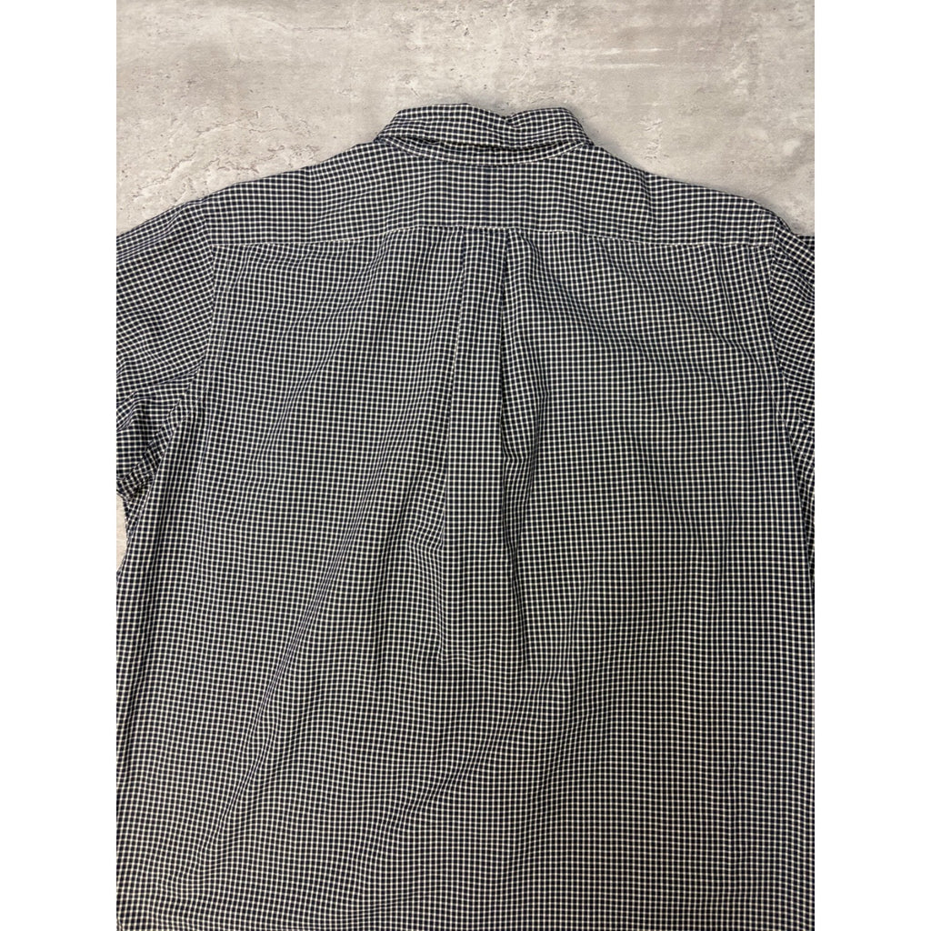 Vintage Polo Ralph Lauren Embroidered Pony Button Up Shirt Size Large