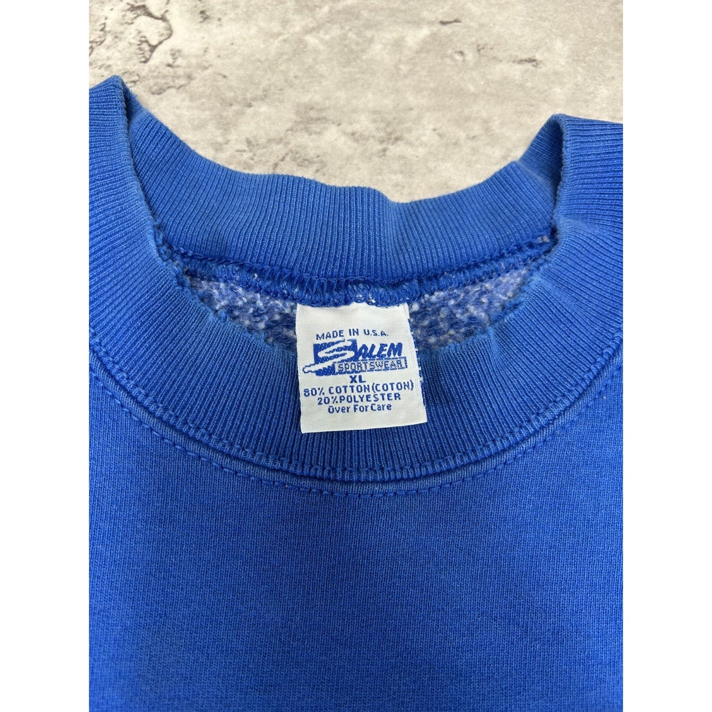 Vintage 90s Kentucky Wildcats NCAA Graphic Spellout Logo Sweatshirt Size XL