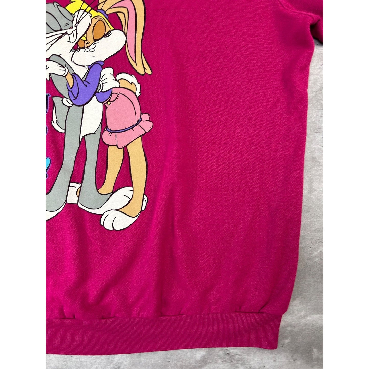 Vintage 1996 Looney Tunes Every Bunny Needs Some Bunny Cartoon Sweatshirt Sz 2XL