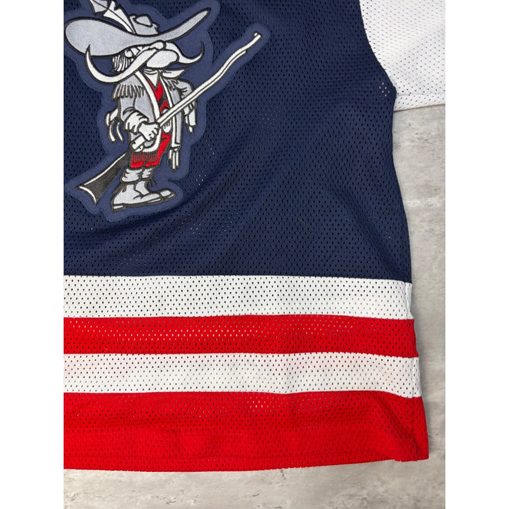 Vintage Mississauga Rebels #4 Stitched Hockey Jersey Size Medium