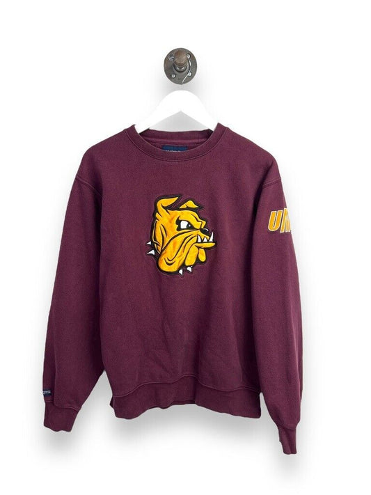 Vintage UMD Bulldogs NCAA Embroidered Logo Sweatshirt Size Medium